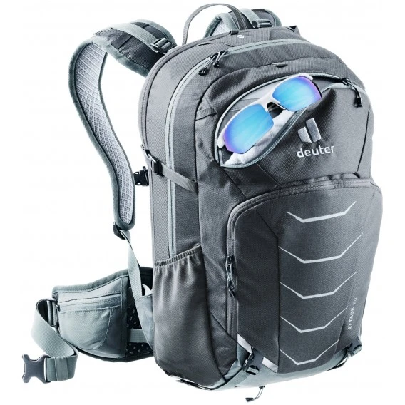 Deuter Attack 20 Fahrradrucksack Graphite-shale 5 Deuter Attack 20 Fahrradrucksack Graphite-shale – Bild 5