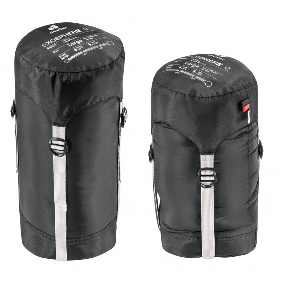 Deuter Exosphere 0° L Schlafsack Black-fire RV Rechts 5 Deuter Exosphere 0° L Schlafsack Black-fire RV Rechts – Bild 5