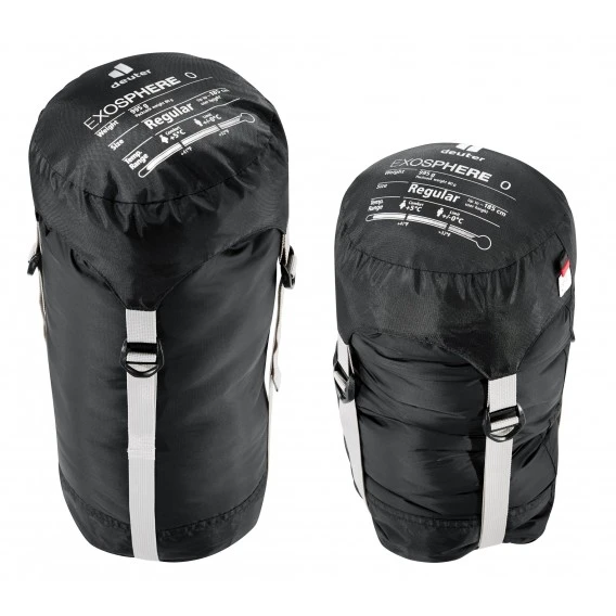 Deuter Exosphere 0° Schlafsack Black-fire RV Rechts 5 Deuter Exosphere 0° Schlafsack Black-fire RV Rechts – Bild 5
