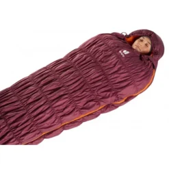 Deuter Exosphere -6° SL Schlafsack Maron-mango RV Rechts -Günstiges Deuter Geschäft deuter exosphere 6 sl schlafsack maron mango rv rechts 4