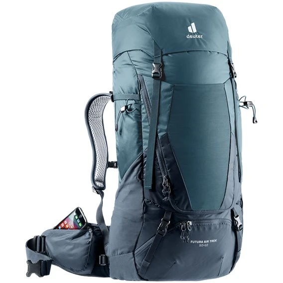 Deuter Futura Air Trek 50 + 10 Trekkingrucksack Atlantic-ink 5 Deuter Futura Air Trek 50 + 10 Trekkingrucksack Atlantic-ink – Bild 5