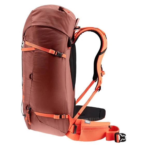 Deuter Guide 34+8 Alpinrucksack Wanderrucksack Redwood-papaya 2 Deuter Guide 34+8 Alpinrucksack Wanderrucksack Redwood-papaya – Bild 2