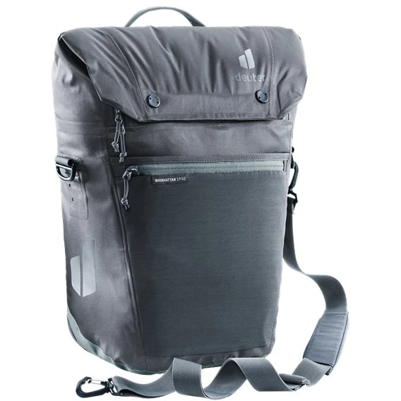 Deuter Mainhattan 17+10 Fahrradtasche Graphite-shale 1 Deuter Mainhattan 17+10 Fahrradtasche Graphite-shale