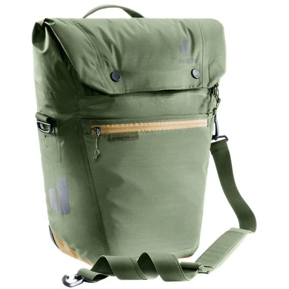 Deuter Mainhattan 17+10 Fahrradtasche Khaki-clay 1 Deuter Mainhattan 17+10 Fahrradtasche Khaki-clay