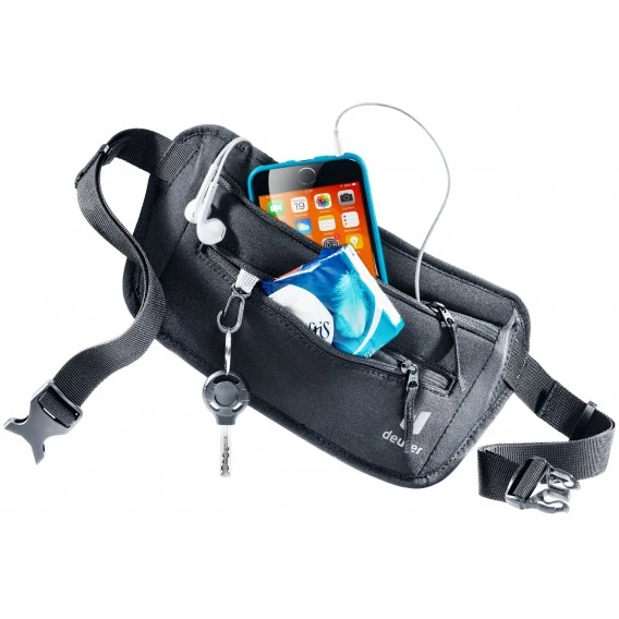 Deuter Neo Belt II Bauchtasche Black 2 Deuter Neo Belt II Bauchtasche Black – Bild 2