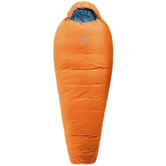 Deuter Orbit -5° SL -RV Rechts- Damen Kunstfaser-Schlafsack Mandarine-slateblue 1 Deuter Orbit -5° SL -RV Rechts- Damen Kunstfaser-Schlafsack Mandarine-slateblue